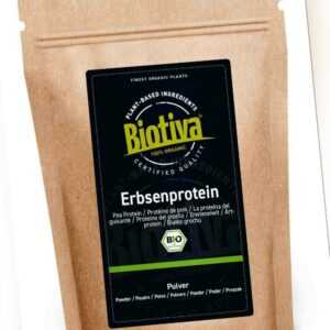 Erbsenprotein Pulver Bio 1000g Biotiva (22,59 EUR/kg)