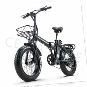 20 Zoll Elektrofahrrad Klapprad E-Bike 800W Shimano Pedelec Citybike 40km/h MTB