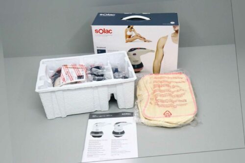 Solac ME7711 Massagegerät "Sculptural" Anti-Cellulite mit Infrarot NEU
