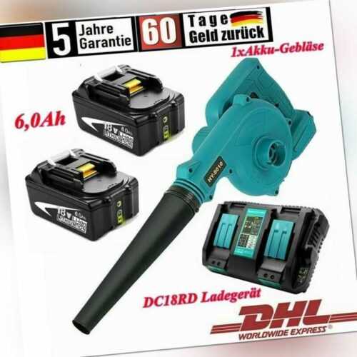 Für Makita Akku-Gebläse DUB185Z 18 V solo DUB185Z (Akku-Laubbläser Laubbläser)