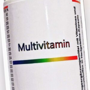 Multivitamin Mineral - Nahrungsergänzungsmittel - 60 Kapseln - Apothekenware