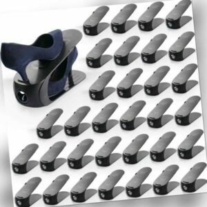 32x Schuhstapler Schuhhalter Schuhe Schrank Regal Aufbewahrung Kollektor Ständer