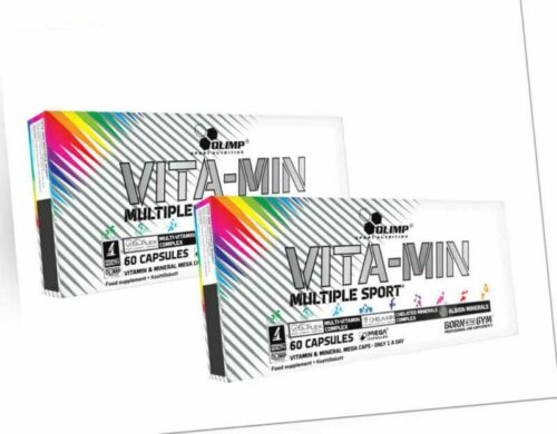 Olimp Vita-min Multiple Sport Mega Caps 2x 60 Kapseln Vitamine Mineralien