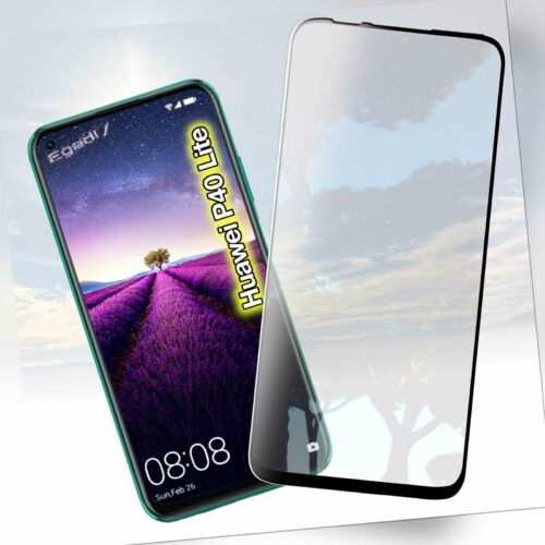 Panzerfolie für Huawei P40 Lite Schutzglas Displayschutz Glas Folie Schutzfolie