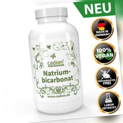 Natrium - Kapseln 250 Stück I Natriumhydrogencarbonat I  ohne Füllstoffe   VEGAN
