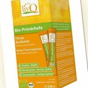 75,95 €/ L | livQ Bio-Primärhefe 14x15ml Bio-Bierhefe