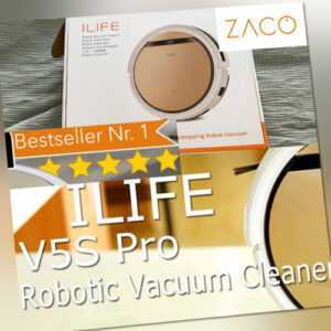 ILIFE V5s Pro 2in1 Saugroboter Wischroboter Nass & Trocken Roboter wie ZACO V5s