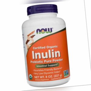NOW FOODS Inulina Pulver Inuline 227 g