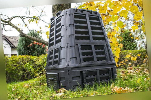 Komposter Schnellkomposter Gartenkomposter mit Belüftungssystem 480l 740l 1000l