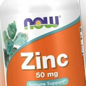 NOW FOODS, ZINC Immunsystems 50mg 250 Tabletten SUPER PREIS