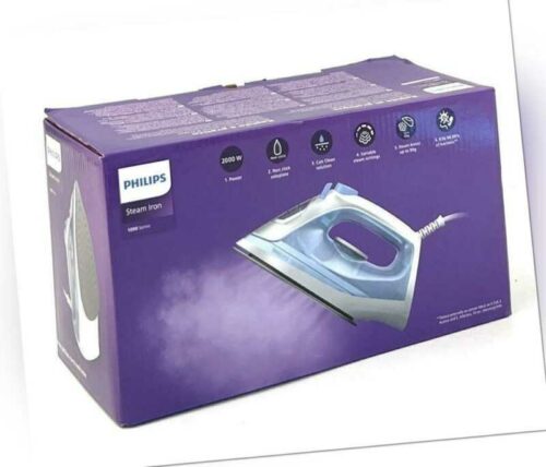 PHILIPS Dampfbügeleisen DST1030 1000 Series Bügeleisen 2000 W NEU & OVP