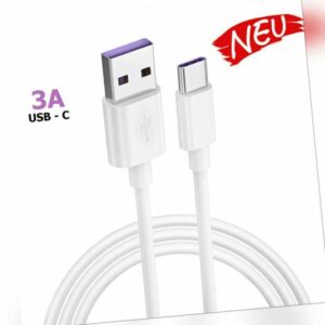 USB C Ladekabel Schnellladekabel 3A Kabel Datenkabel für Samsung Huawei Xiaomi