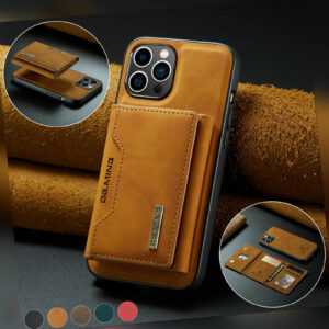 Hülle für iPhone 14 13 12 11 Pro Max Handy Tasche Leder Wallet SchutzCase Magnet