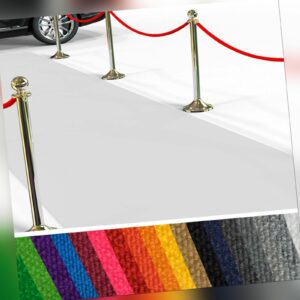 Premium Hochzeitsläufer Expo Messeteppich Eventteppich VIP-Teppich Viele Farben