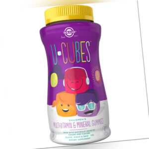 Solgar U-Cubes Vitamine und Mineralien für Kinder - 120 Gele