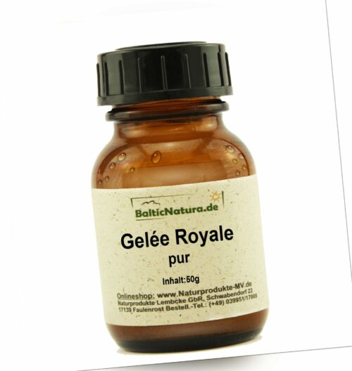 (249 EUR/kg) Gelee Royal pur (50g) Royale geprüfte Qualität