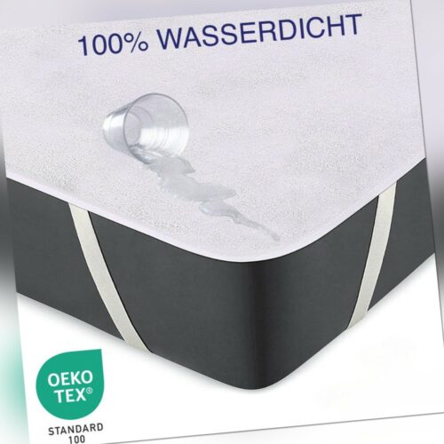 Matratzenschoner Wasserdicht Matratzenauflage  Hochwertiger Matratzenschutz Bett