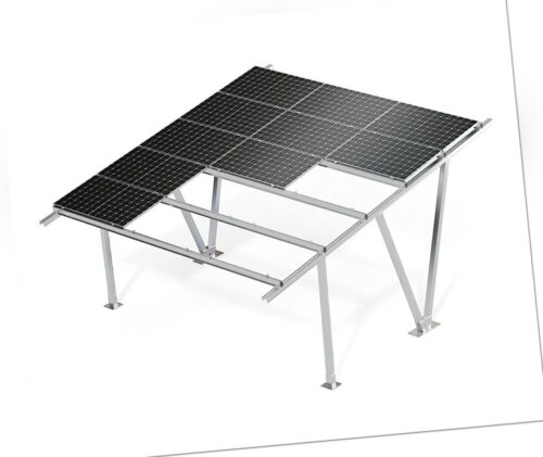 PV Solar Aluminium  Carport 6X5m Zwei Stationen Hersteller !!!