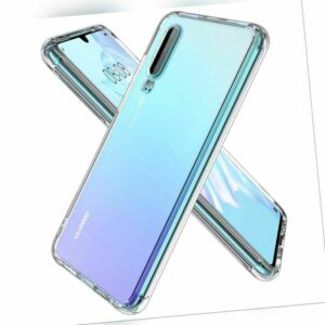 Schutzhülle Huawei P20 P30 P40 Pro Lite Mate 20 Silikon Hülle Case Cover Bumper