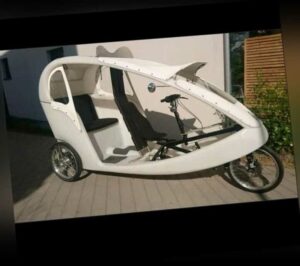 36V E-Rikscha Velotaxi Citycruiser Vollausstattung neuwertig NP: 18000,- Euro