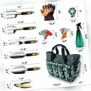 32PCS Gartengerätetasche Gartenschere Gartengeräteset Garten-Pflanzwerkzeuge
