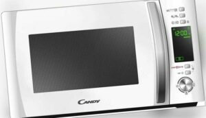 Candy cmxg20dw Mikrowelle mit Grill und Cook-in-App, 40 Automatikprogramme, 1000