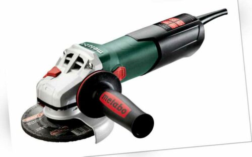 Metabo WEV 11-125 Quick Winkelschleifer 1100W mit Drehzahlregelung,... 603625000