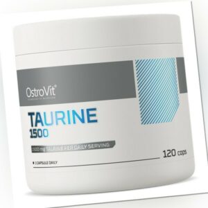OstroVit Taurine 1500 mg 120 Kaps | Sport- und Fitnessleistung - TAURIN