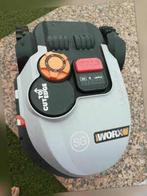 Worx WR103Si.1 Mähroboter Landroid, 20 V, Rasenroboter Akku Rasenmäher 500m²