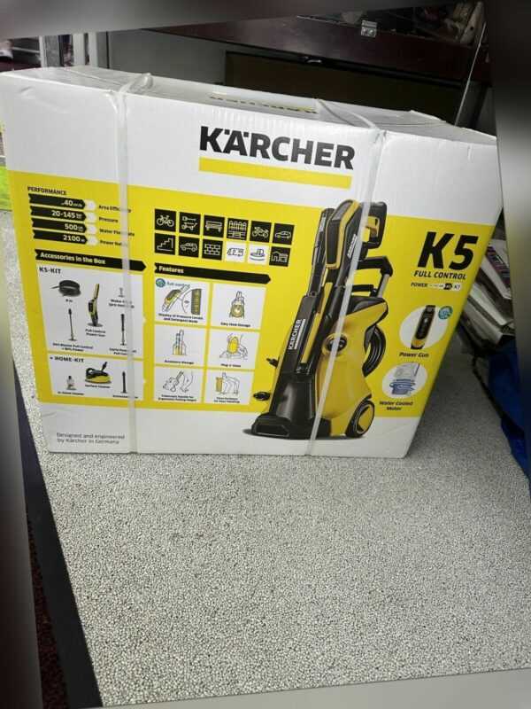Kärcher Hochdruckreiniger k5 Full Control +Home Kit Neu