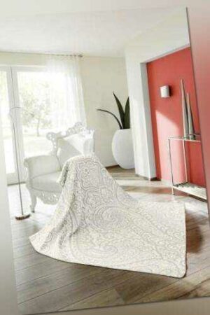 Biederlack Wohndecke Swinging Paisley 150 x 200 cm