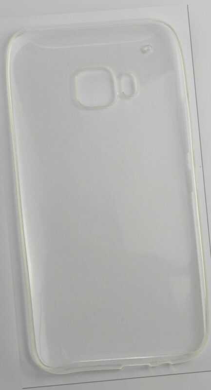 HTC One M9 Hülle Silikon Case Schutz Tasche Transparent TPU Bumper