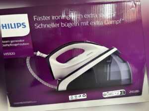 Philips HI5920/20 2400W Dampfbügelstation - Arbeitskleidungsblau