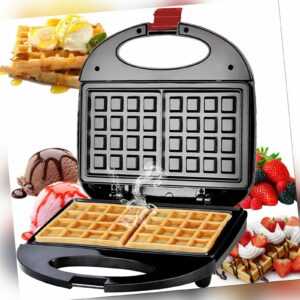 Waffeleisen Waffelautomat fur Belgische 750 Watt Waffeln Maker Klassische Retoo