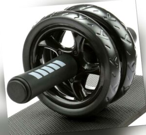 H&S Fitness Bauchtrainer Gerät - Ab Roller Bauchmuskeltrainer mit Extra Dicker F