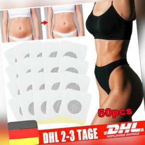 50x Fettverbrennung Schlank Patch Abnehm-Pflaster Diätpflaster Slimming Abnehmen