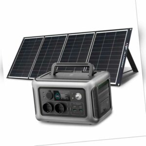 ALLPOWERS Solar Generatoren 600W Powerstation mit Solarpanel 200W für Camping