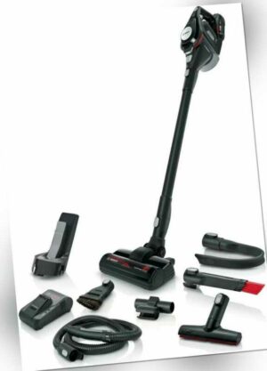 BOSCH BSS825CARP Akku-Handstaubsauger mit Stiel kabellos beutellos 18 V Akku