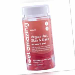 Feel Amazing veganer Haar-, Haut- & Nagelkomplex | 60 Gummis