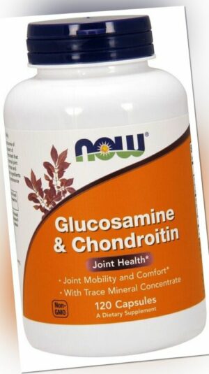 Glukosamin Hcl & Chondroitin Sulfate + Trace Minerals & Luzerne 120 Kapseln
