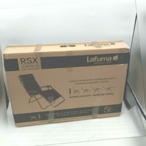 Lafuma Relax-Liegestuhl Klappbar verstellbar Schnürsystem RSX Benches, Chairs &