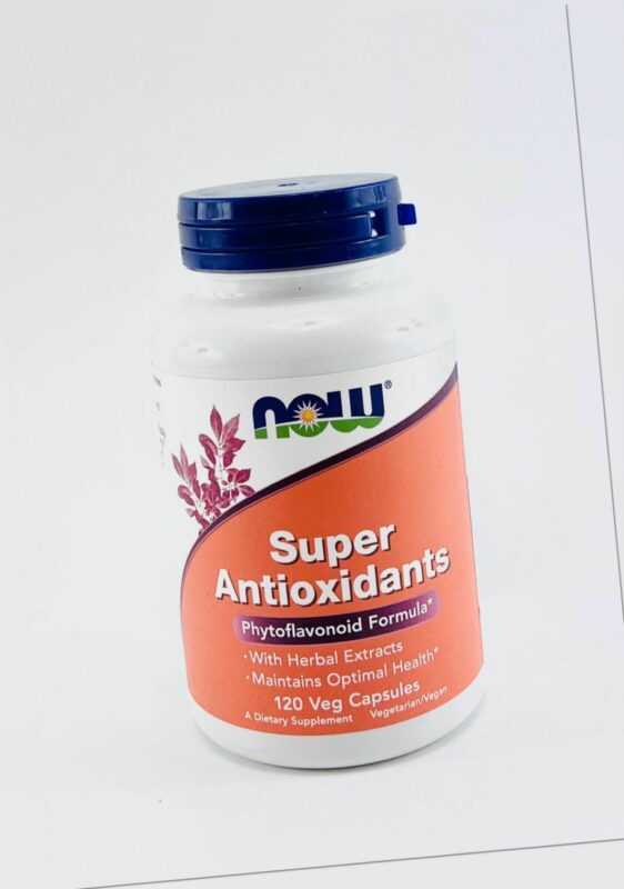NOW FOODS Super Antioxidantien, Nahrungsergänzungsmittel, vegan, 120 Kapseln