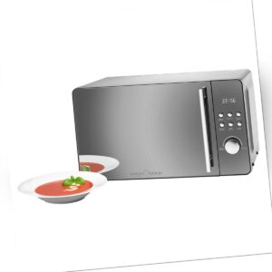 Proficook PC-MWG 1175 Mikrowelle mit Grill - Silber