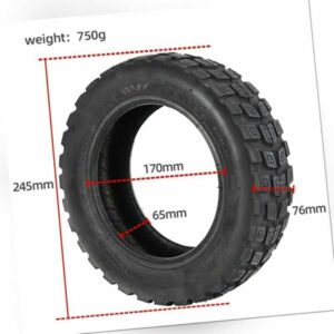 10 Zoll 255x80 Inner Tube & Offroad Tire 80/65 6 für Zero 10x Elektromobil