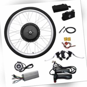 26" 36V 250W E-Bike Conversion Kit Frontmotor Elektrofahrrad Vorderrad Umbausatz
