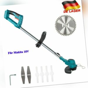 NEU Für Makita 18V Li-Ion Akku-Rasentrimmer Motorsense Elektro Kantenschneider