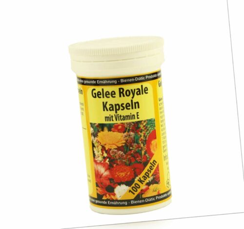 (225,77 EUR/kg) Gelee Royale Kapseln mit Vitamin E (100Stk.)