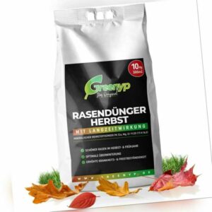 Rasendünger Herbst mit Langzeitwirkung Herbstrasendünger Kaliumdünger - 10-30kg