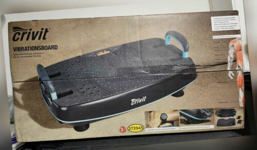 Crivit Vibrationsboard Vibrationsplatte Fitnessgerät Fitness