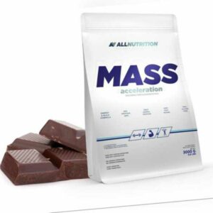 Allnutrition Mass Acceleration 3000 g 3 kg Whey Gainer Massegainer Masseaufbau